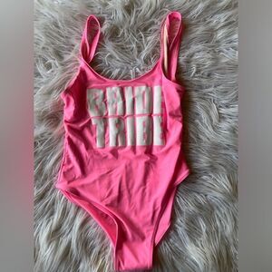 Bride Tribe One Piece Swimsuit